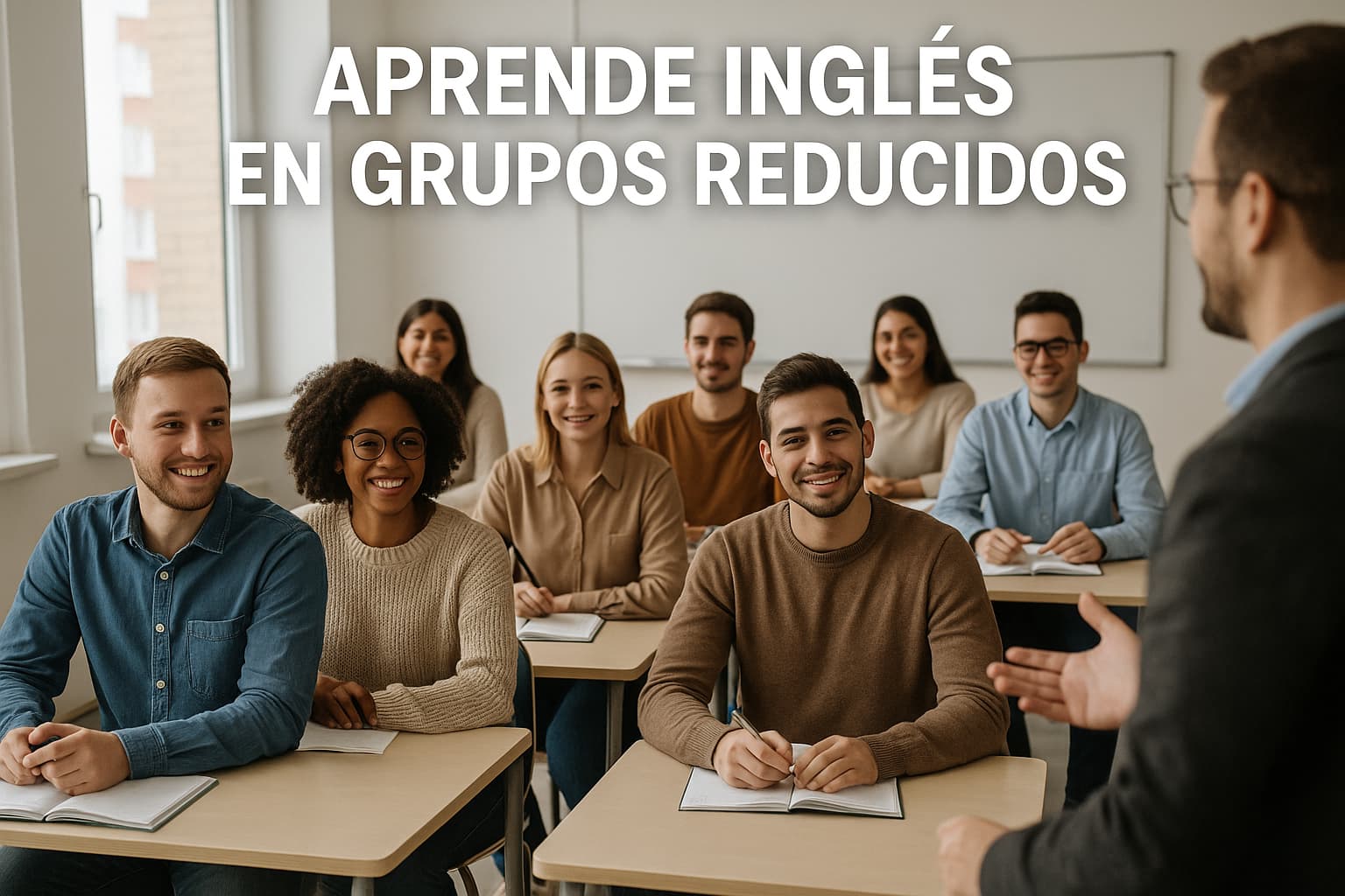 Aprende inglés en grupos reducidos método eficaz y divertido
