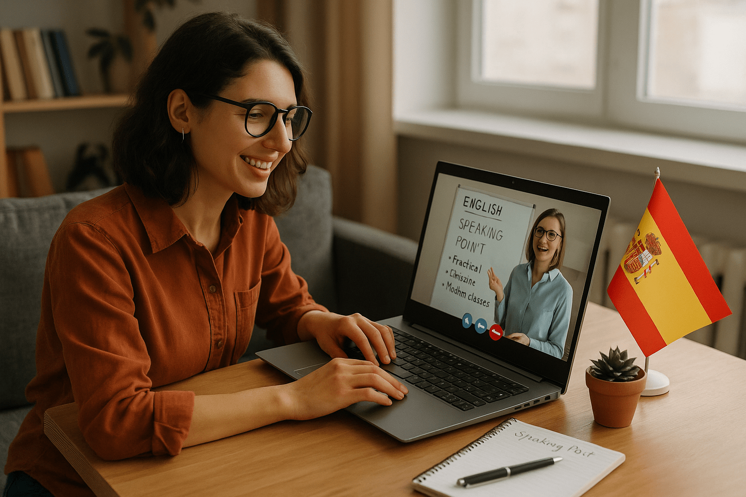 Aprender inglés online desde España con cursos prácticos y eficaces. Descubre Speaking Point y mejora tu fluidez con clases modernas.